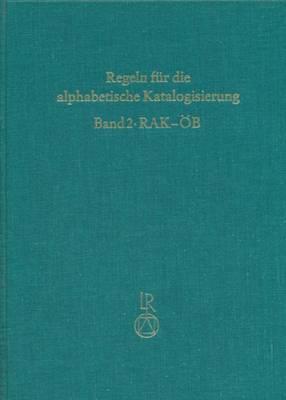 Regeln Fur Offentliche Bibliotheken (Rak-Ob)