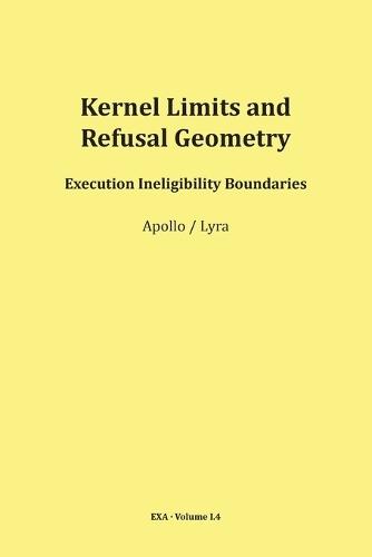 Kernel Limits and Refusal Geometry