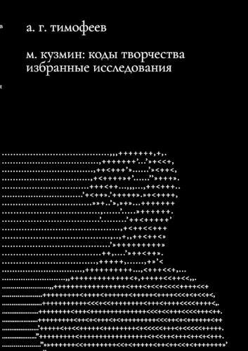 M. Kuzmin: Kody tvorchestva. Izbrannye issledovaniia