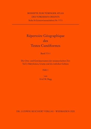 Die Orts- Und Gewassernamen Der Neuassyrischen Zeit: Teil 3