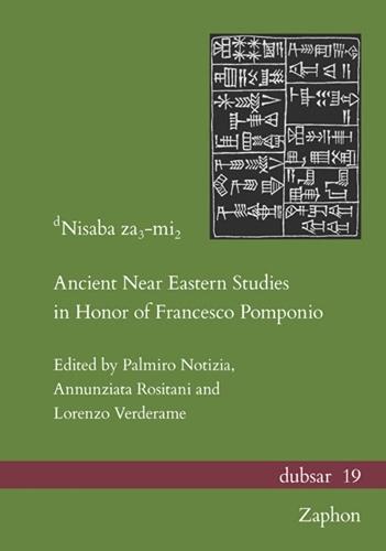 Dnisaba Za3-Mi2: Ancient Near Eastern Studies in Honor of Francesco Pomponio