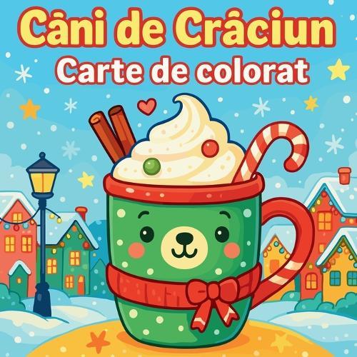 C&#259;ni de Cr&#259;ciun - Carte de colorat