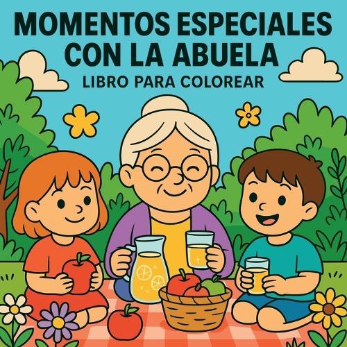 Momentos Especiales con la Abuela - Libro de colorear