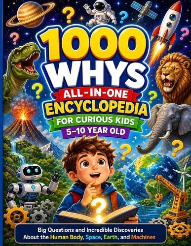 1000 Whys All-in-One Encyclopedia for Curious Kids 5-10 Year Old: Big Questions and Incredible Discoveries About the Human Body, Space, Earth, and Machines