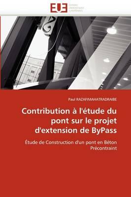 Contribution a L'etude Du Pont Sur Le Projet D'extension De ByPass