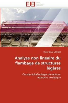 Analyse Non Lin Aire Du Flambage de Structures L G Res