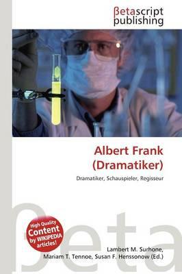 Albert Frank (Dramatiker)