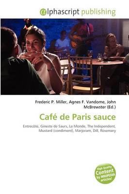 Cafe De Paris Sauce