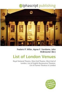 List of London Venues