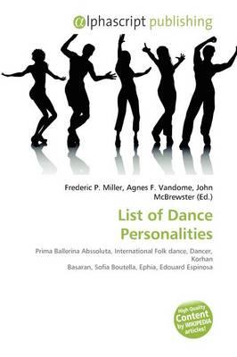 List of Dance Personalities