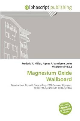 Magnesium Oxide Wallboard