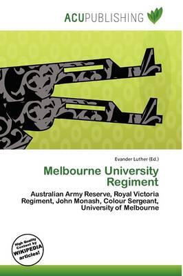 Melbourne University Regiment