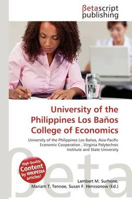 University of the Philippines Los Banos College of Economics