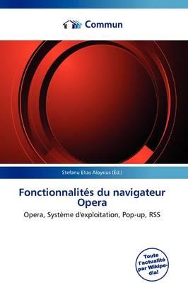 Fonctionnalit S Du Navigateur Opera