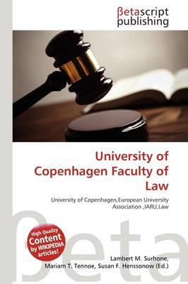 University of Copenhagen Faculty of Law