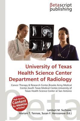 University of Texas Health Science Center Department of Radiology