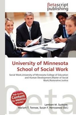 University of Minnesota School of Social Work