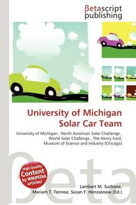 University of Michigan Solar Car Team