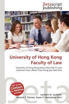 University of Hong Kong Faculty of Law