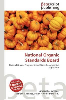 National Organic Standards Board