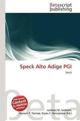Speck Alto Adige PGI