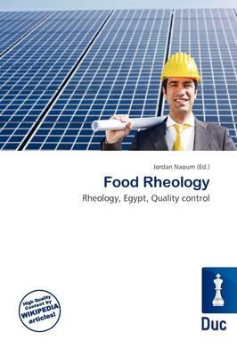 Food Rheology