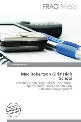 Mac.Robertson Girls' High School
