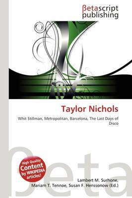 Taylor Nichols