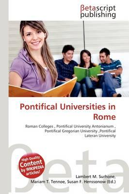 Pontifical Universities in Rome