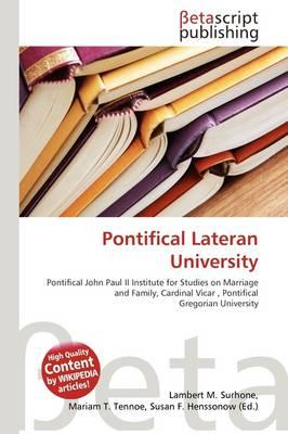 Pontifical Lateran University