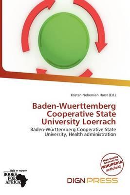 Baden-Wuerttemberg Cooperative State University Loerrach