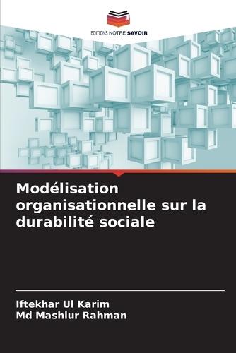 Modélisation organisationnelle sur la durabilité sociale