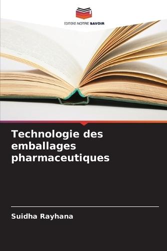 Technologie des emballages pharmaceutiques