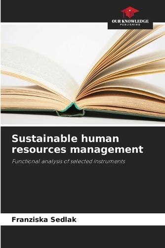 Sustainable human resources management