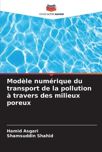 Modèle numérique du transport de la pollution à travers des milieux poreux