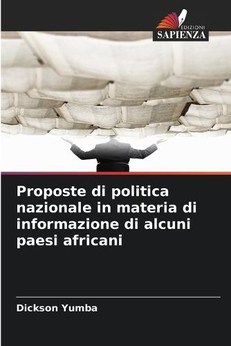 Proposte di politica nazionale in materia di informazione di alcuni paesi africani
