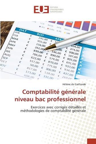 Comptabilité générale niveau bac professionnel