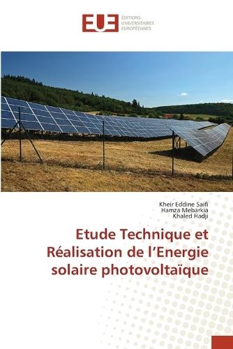 Etude Technique et Réalisation de l'Energie solaire photovoltaïque