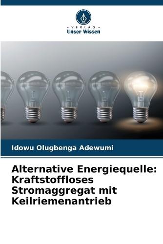 Alternative Energiequelle: Kraftstoffloses Stromaggregat mit Keilriemenantrieb