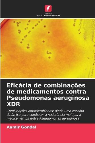 Eficácia de combinações de medicamentos contra Pseudomonas aeruginosa XDR