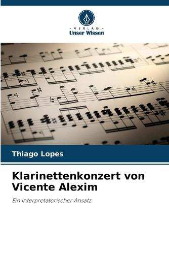 Klarinettenkonzert von Vicente Alexim