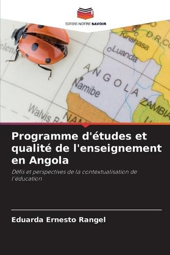 Programme d'études et qualité de l'enseignement en Angola