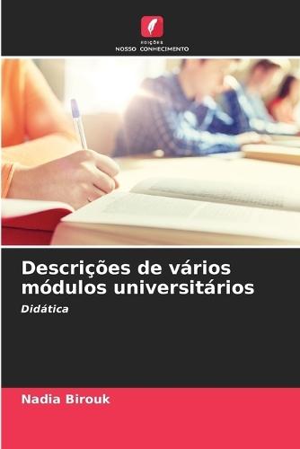 Descrições de vários módulos universitários