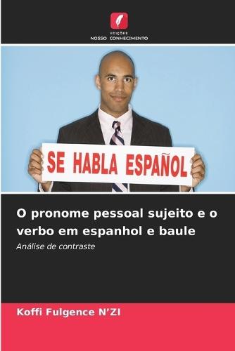 O pronome pessoal sujeito e o verbo em espanhol e baule