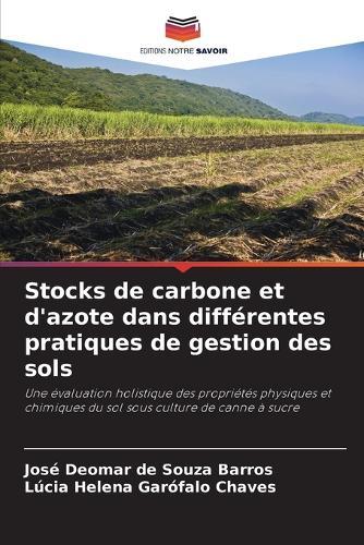Stocks de carbone et d'azote dans différentes pratiques de gestion des sols