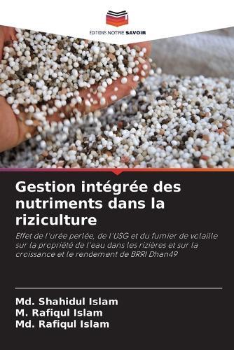 Gestion intégrée des nutriments dans la riziculture