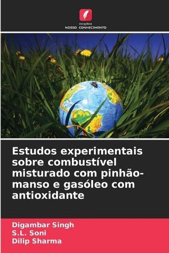 Estudos experimentais sobre combustível misturado com pinhão-manso e gasóleo com antioxidante