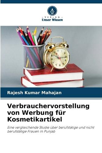 Verbrauchervorstellung von Werbung für Kosmetikartikel