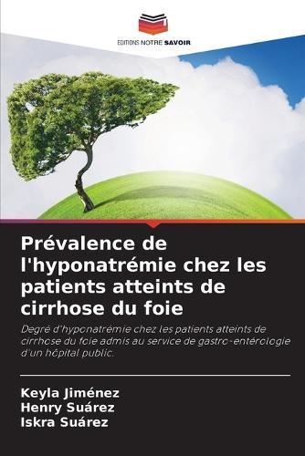 Prévalence de l'hyponatrémie chez les patients atteints de cirrhose du foie