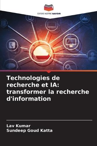 Technologies de recherche et IA: transformer la recherche d'information